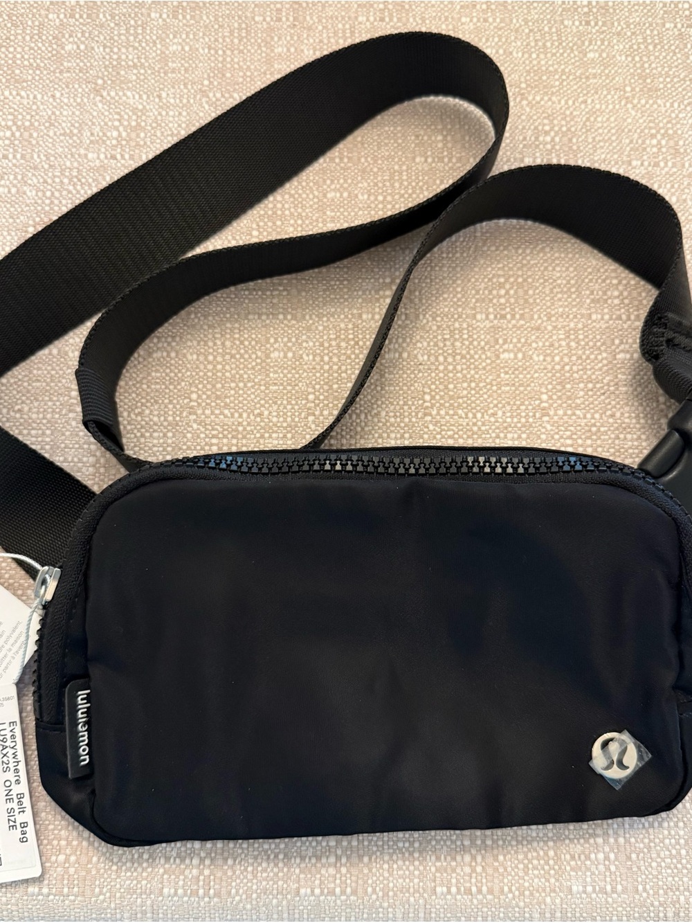 lululemon athletica Black Compact Crossbody Belt Bag